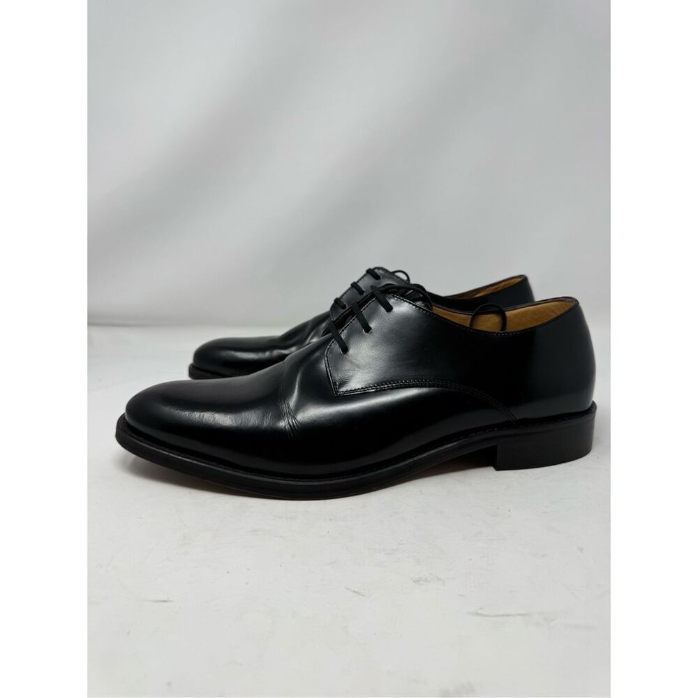 Express Mens Genuine Leather Lace Up Dress Shoes Size 11 - Picture 3 of 11